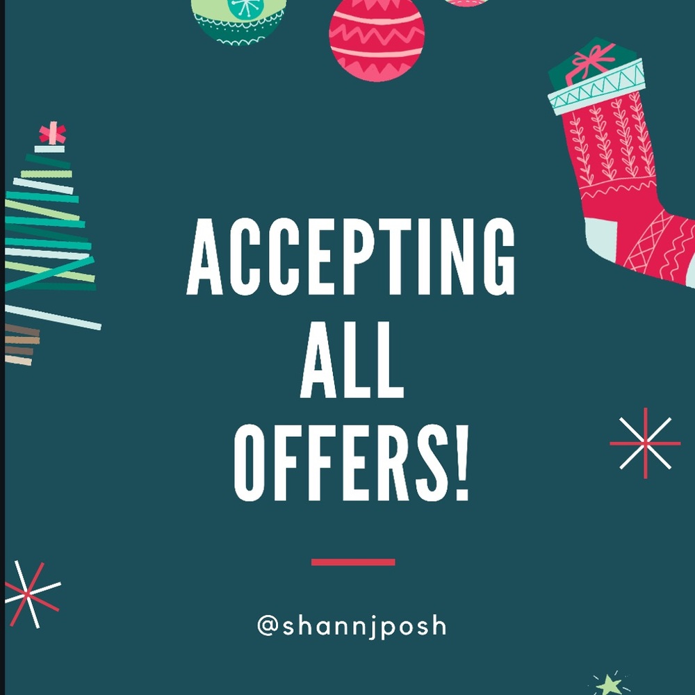 ACCEPTING ALL REASONABLE OFFERS!